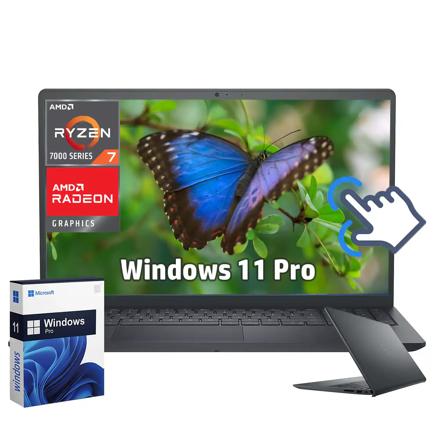 AMD Ryzen 7000 Series 7  
AMD Radeon Graphics  
Microsoft Windows 11 Pro  
24"  
Windows Pro