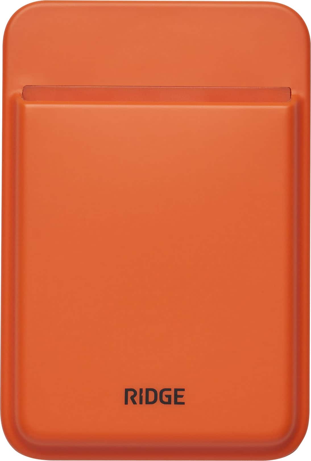 The Ridge Wallet - Magsafe Cardholder - Basecamp Orange - Front_Zoom
