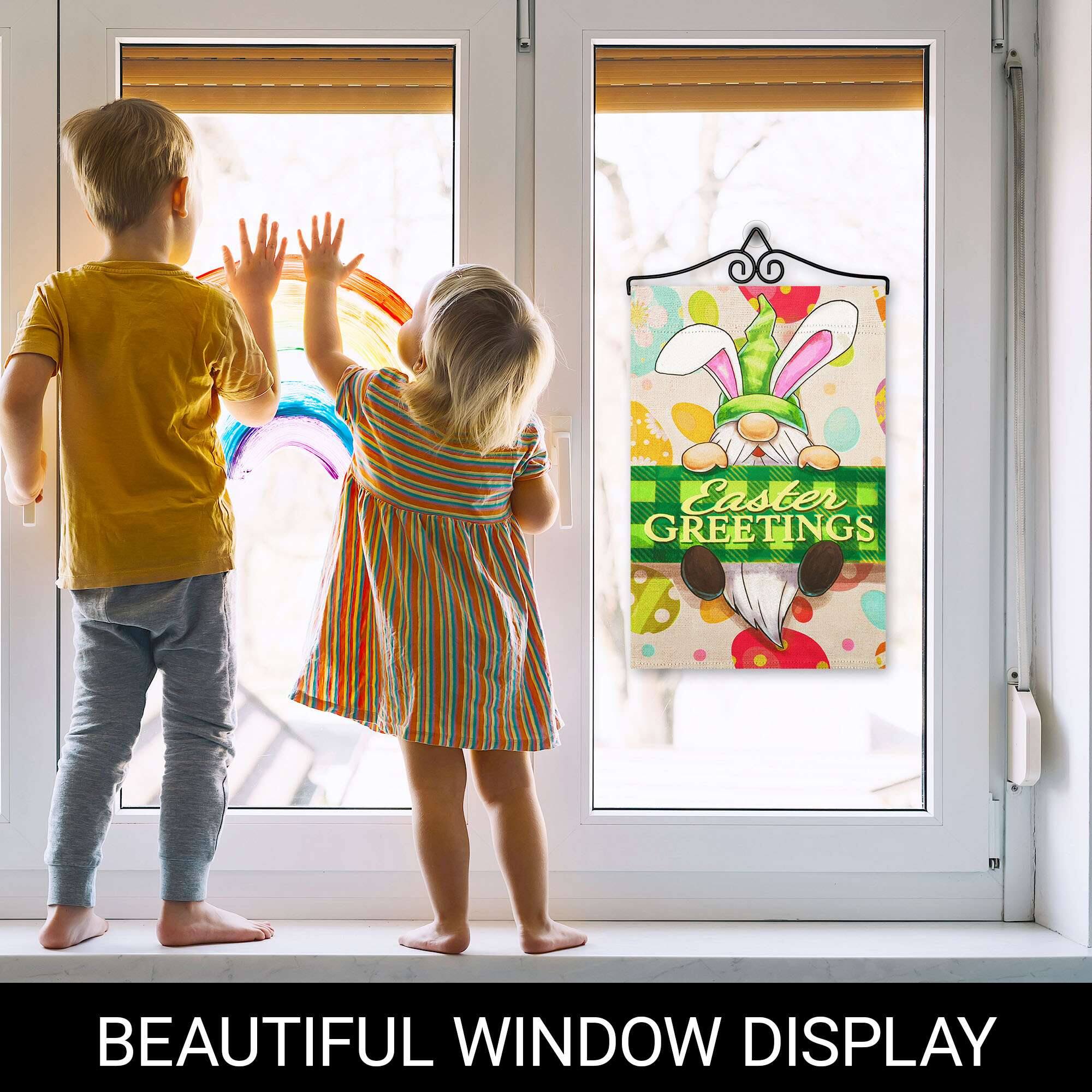 Easter Greetings  
Beautiful Window Display