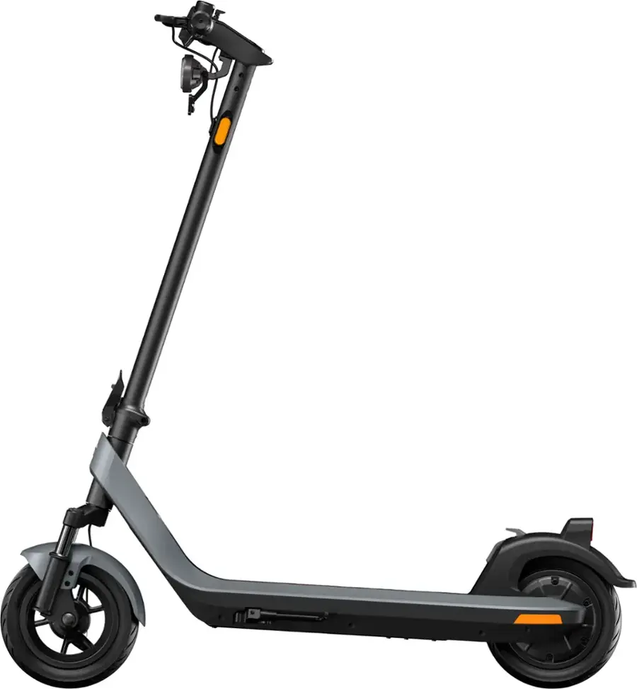 Alt View 8. NIU - Kqi 200P Foldable Electric Kick Scooter w/ 25 mi Max Operating Range & 19.5 mph Max Speed - Grey.