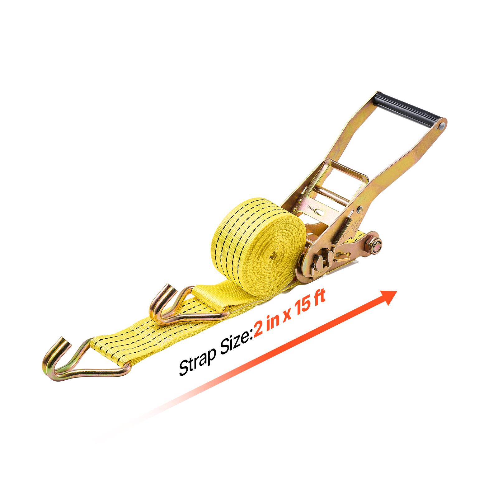 15 ft Size: 2 in x 15 ft in x Size: 2 in Strap