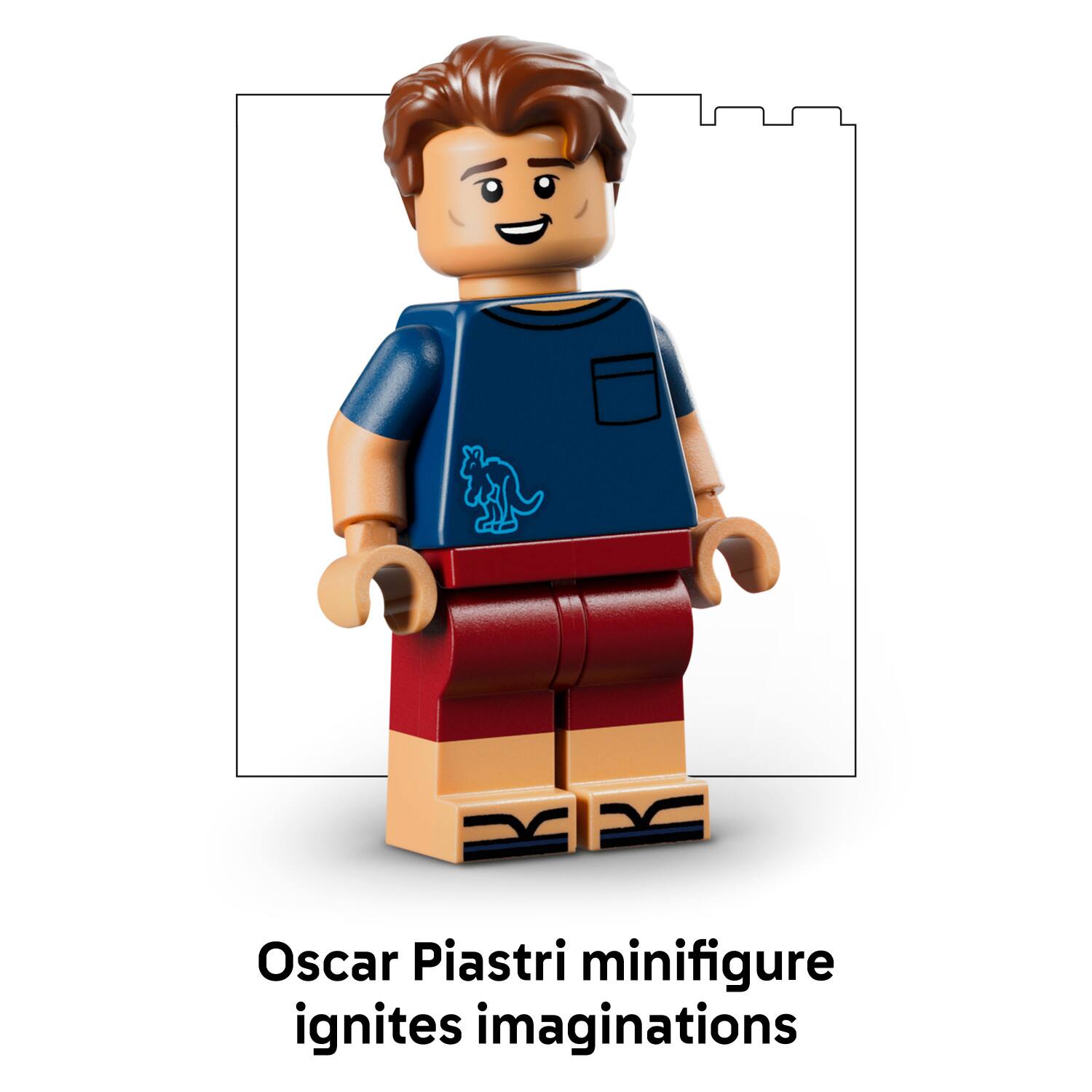 Oscar Piastri minifigure ignites imaginations