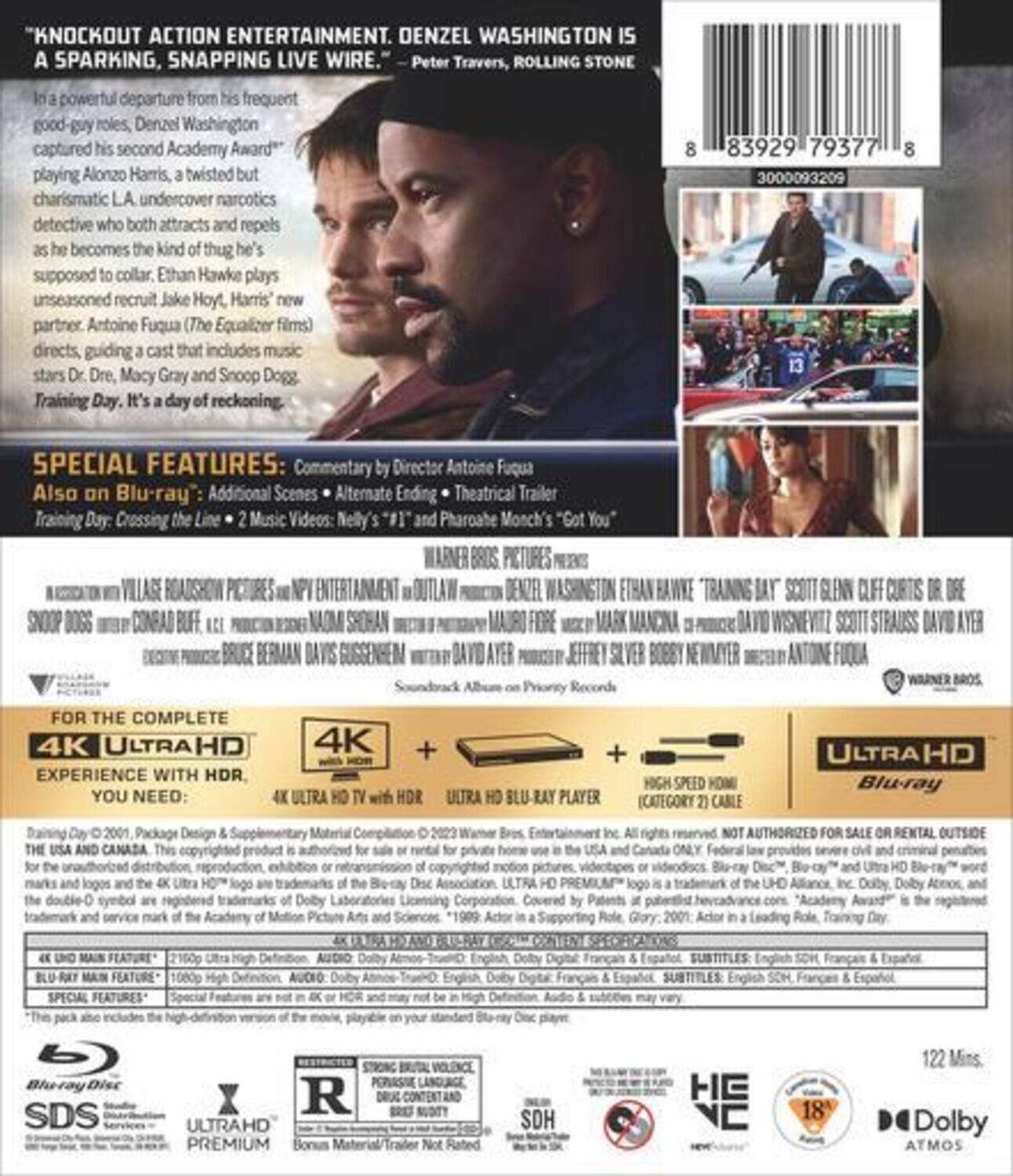Alt View 1. Training Day (4K Ultra HD + Blu-ray) [UHD].