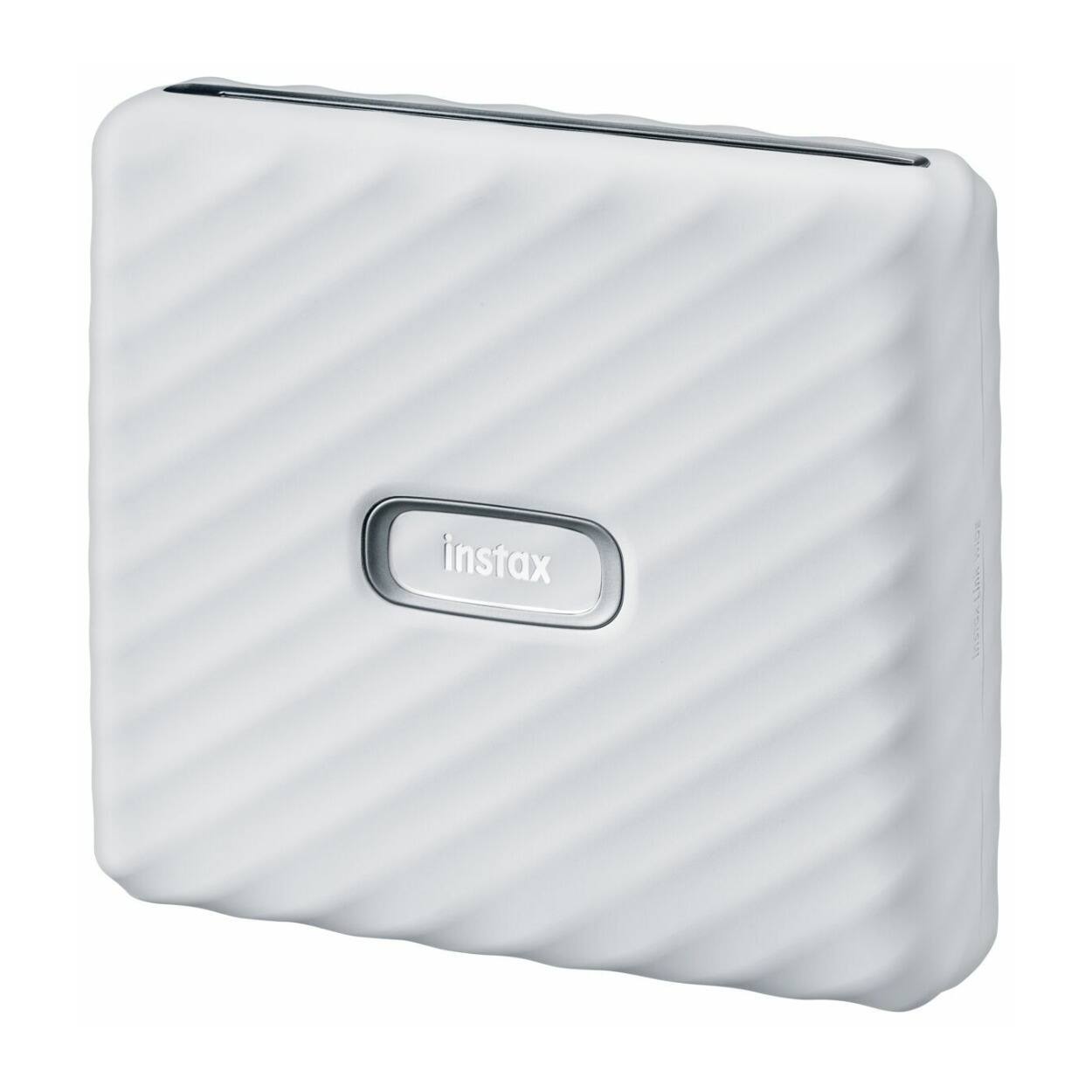 Front. Fujifilm - Instax Link Wide Instant Photo Printer with Instant Film Bundle.