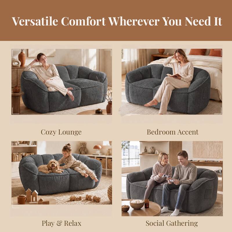 Versatile Comfort Wherever You Need It

Cozy Lounge

Bedroom Accent

Play & Relax

Social Gathering