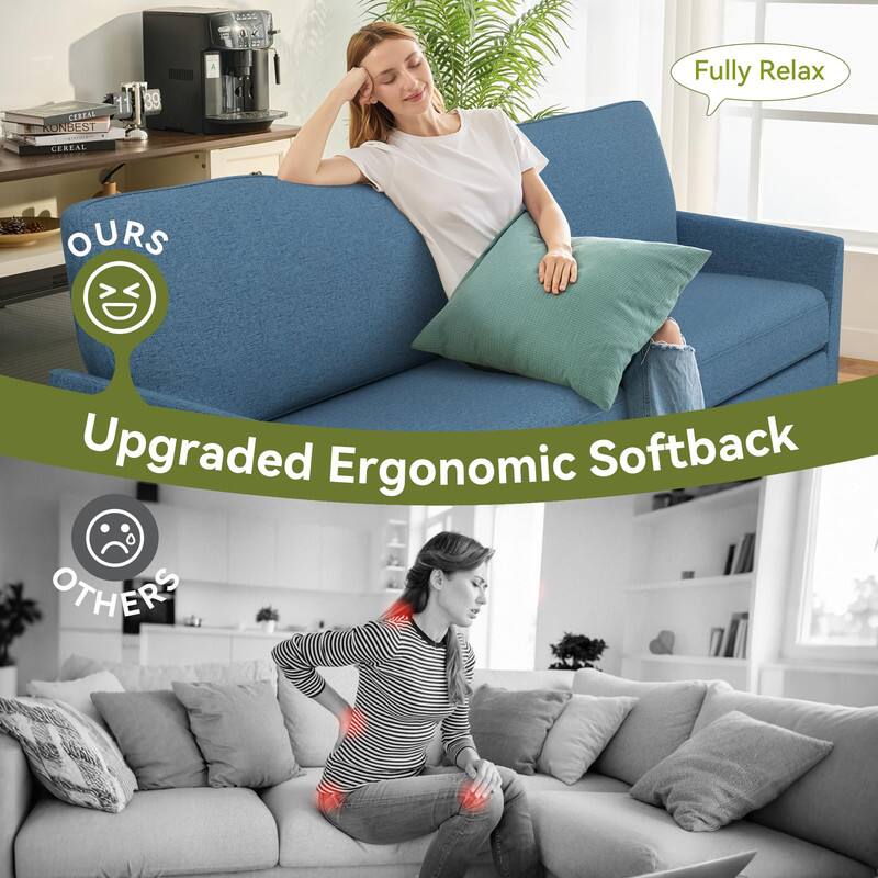 CERTAL KONBEST 11 39  
Fully Relax  
CEREAL OURS  
Upgraded Ergonomic Softback  
OTHERS  

OURS  
Upgraded Ergonomic Softback  
OTHERS