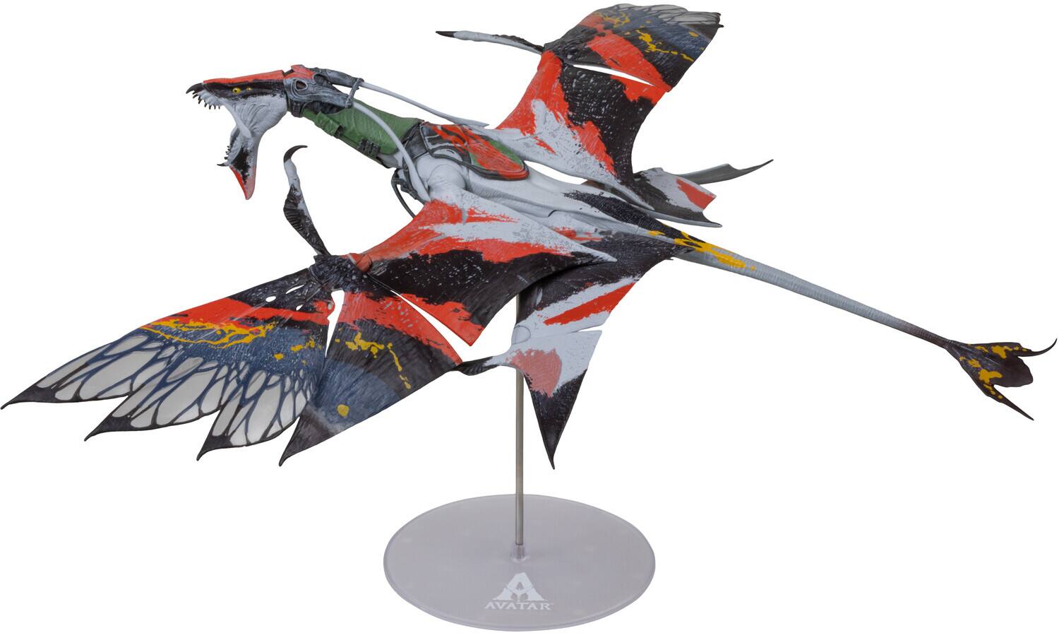 Alt View 4. McFarlane Toys - McFarlane Toys - Avatar: Fire and Ash - Vehicle - Quaritch's Banshee Action Figure   - COLLECTIBLES - Multicolor.