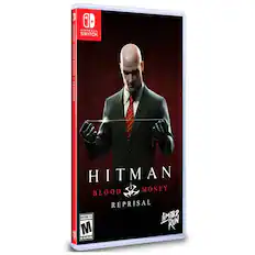 NINTENDO SWITCH
HITMAN BLOOD MONEY REPRISAL
LIMITER RUN
MATURE 17+ ESRB