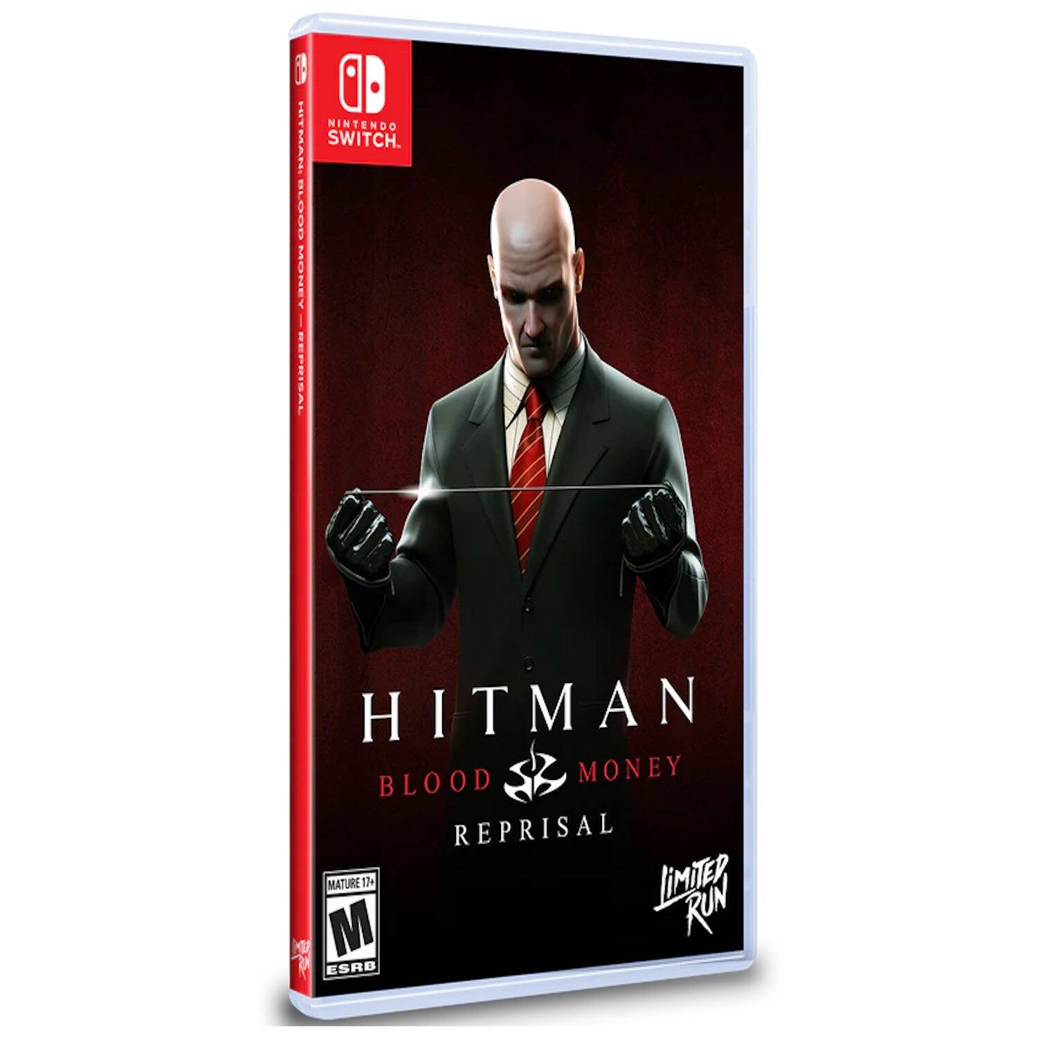 NINTENDO SWITCH  
HITMAN BLOOD MONEY REPRISAL  
LIMITER RUN  
MATURE 17+ ESRB