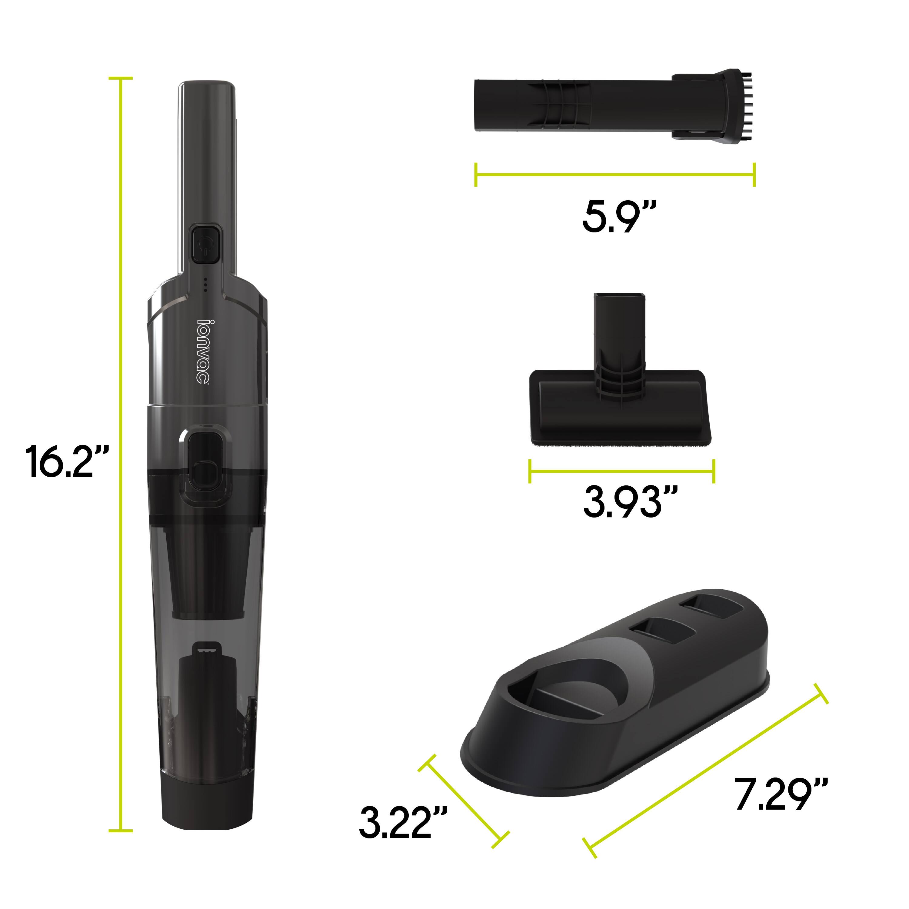 ionvac PowerMax Cordless Handheld Vacuum Cleaner with USB Charging