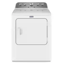 Maytag - 7.0 Cu. Ft. Electric Dryer with Extra Power Button - White
