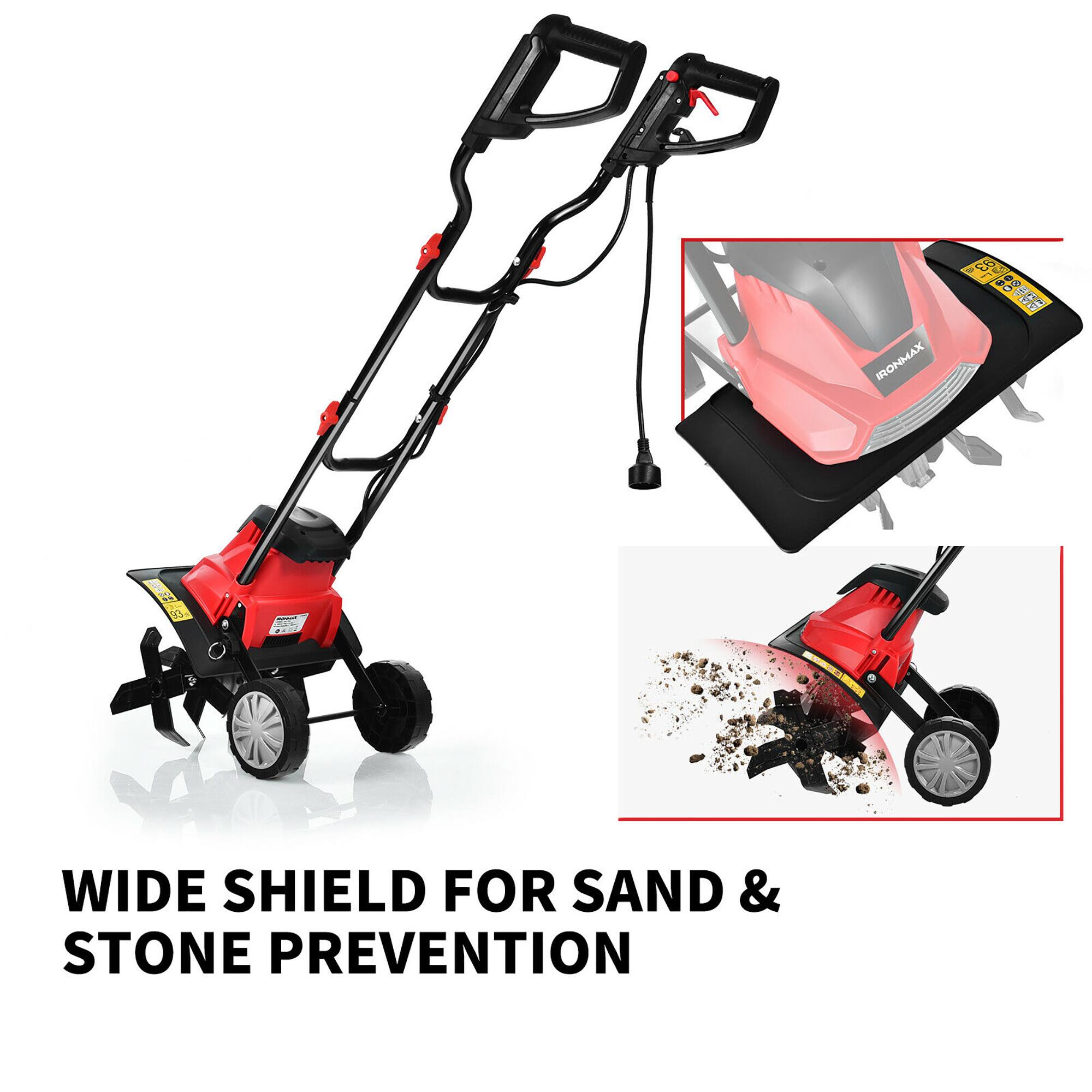 IRONMAX ES AS S1 2  
WIDE SHIELD FOR SAND & STONE PREVENTION