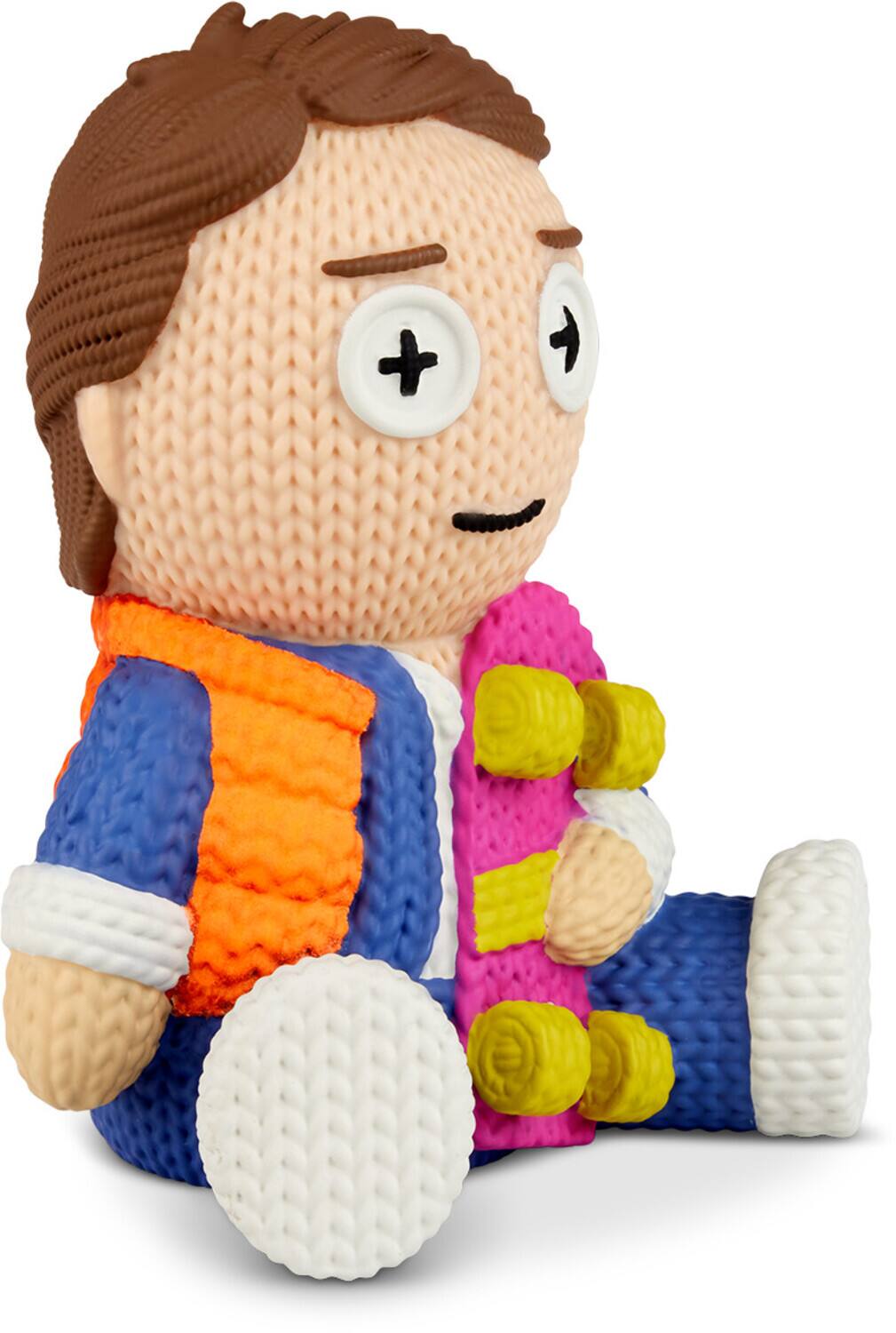 Alt View 4. Handmade by Robots - Handmade by Robots - Back to the Future - Marty McFly with Skateboard #152 (Limited Edition Glow in - Collectibles - Multicolor.