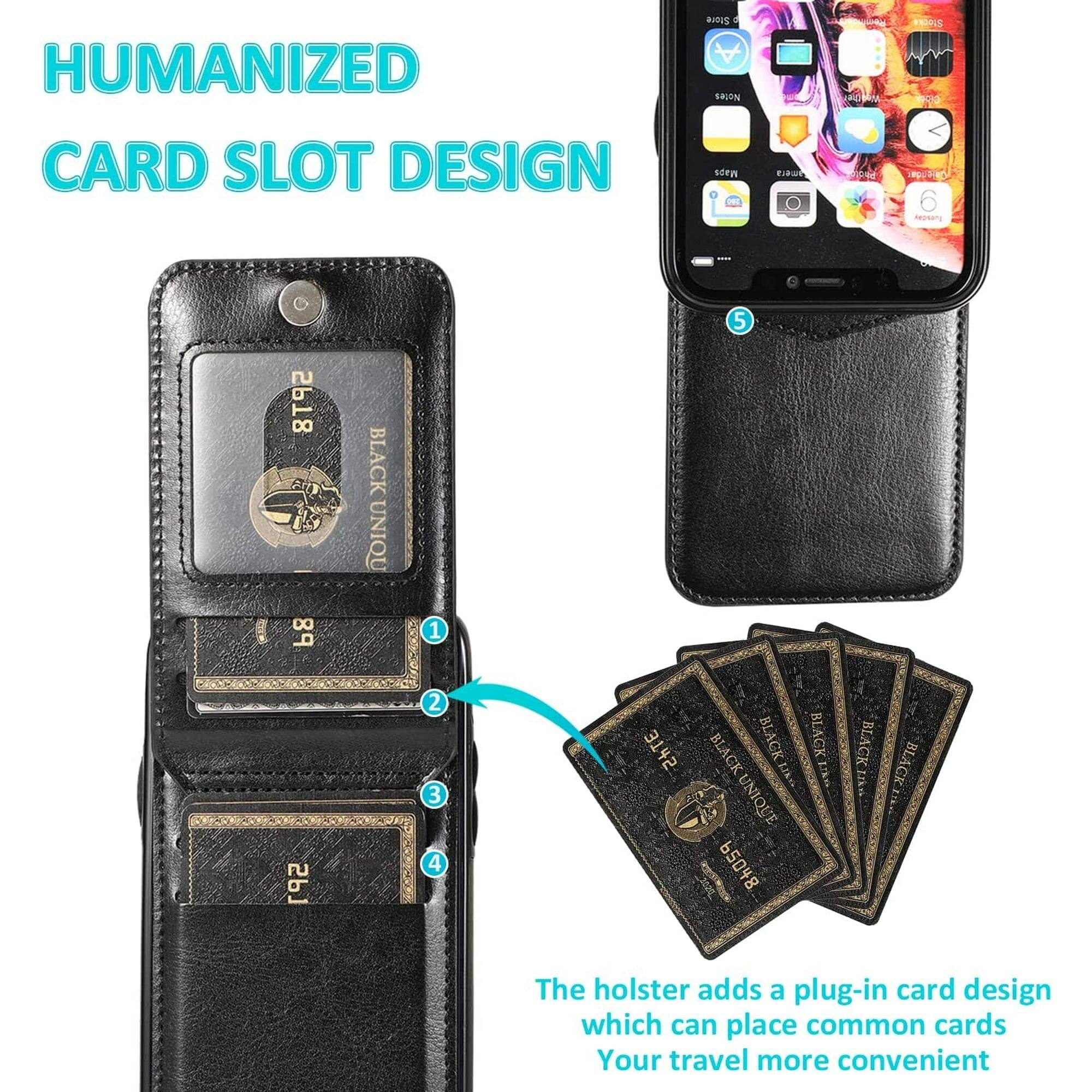 HUMANIZED CARD SLOT DESIGN

The holster adds a plug-in card design which can place common cards Your travel more convenient