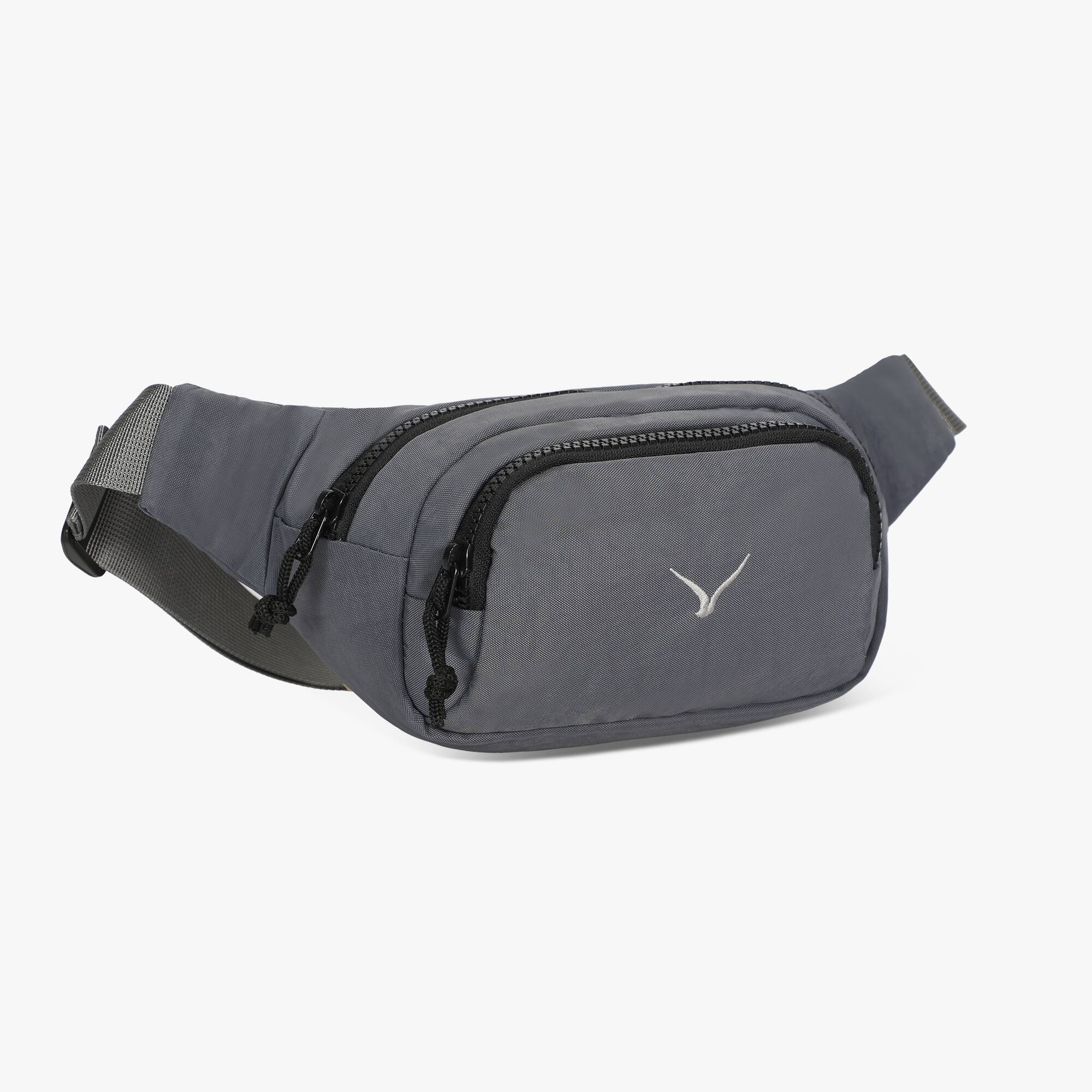 Left. Hynes Eagle - On-the-Go Fanny Pack Sling - Gray.