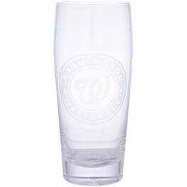 The Memory Company - Washington Nationals 16oz. Clubhouse Pilsner Glass - Multicolor