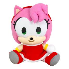 Great Eastern - Sonic The Hedgehog 7 Inch Plush | Amy Sitting - Pink