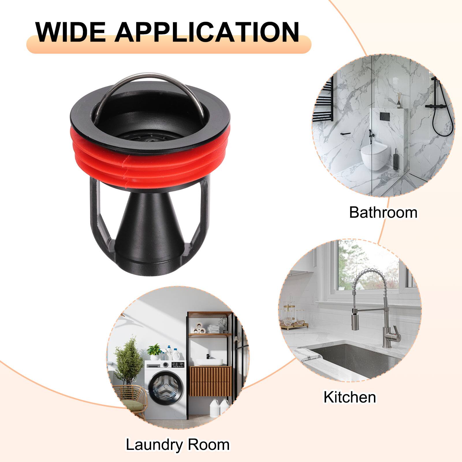 WIDE APPLICATION

- Bathroom
- Kitchen
- Laundry Room