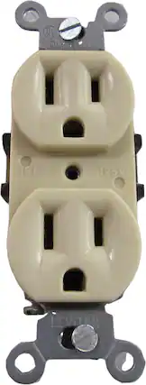 UL CU WIRE ONLY
15A 125V
LEVITON