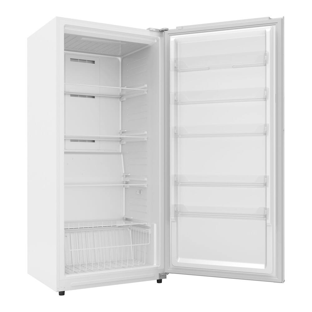 Alt View 5. Verona - Verona 33 inch Convertible Upright Freezer/Refrigerator with 20.2 cu. ft. Capacity in White - White.