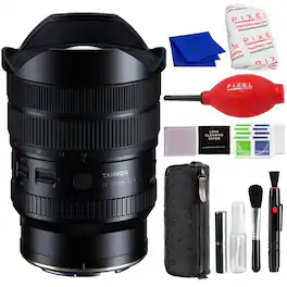 Bundle - 12-20mm f/2.8 Lens for Nikon Z with Lens Wrap + Blower + More | AFA084Z700 | Tamron 12-20mm Z Mount - Black
