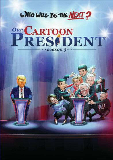 Front. Our Cartoon President Season 3 - DVD.