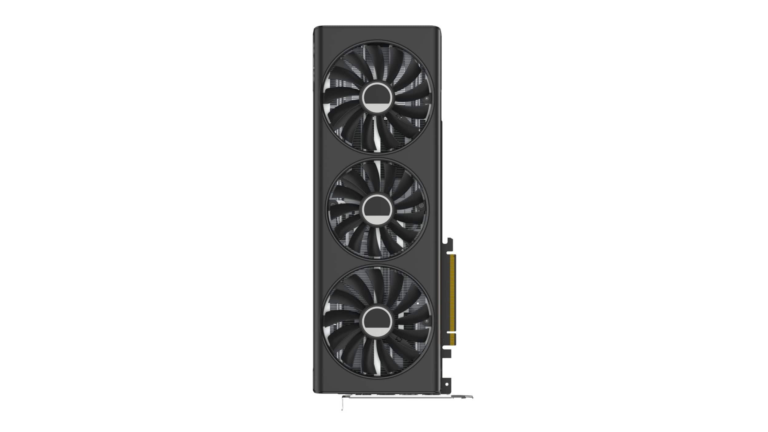 Front. XFX - SPEEDSTER QICK319 AMD Radeon RX 7800XT 16GB GDDR6 PCI Express 4.0 Graphics Card - Black.