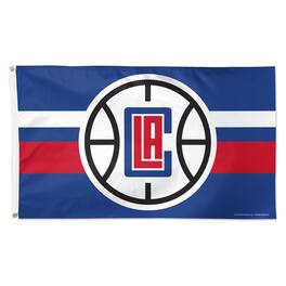 WinCraft - LA Clippers 3' x 5' Horizontal Stripe Deluxe Single-Sided Flag - Multicolor
