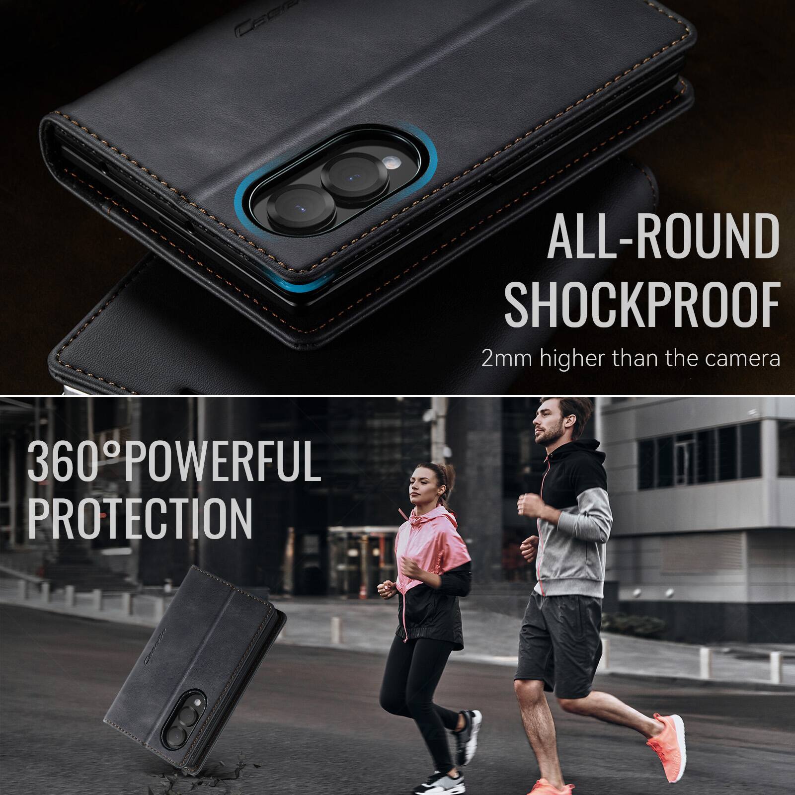 ALL-ROUND SHOCKPROOF  
2mm higher than the camera  

360° POWERFUL PROTECTION