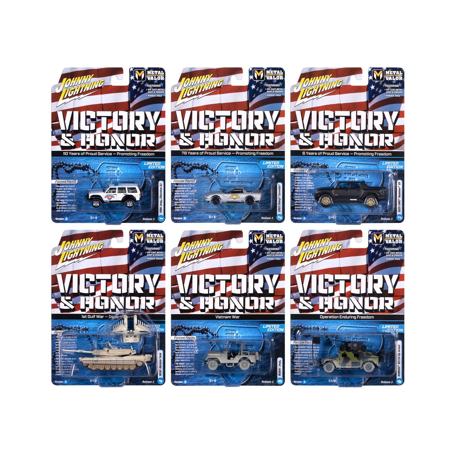 METAL METAL METAL M VALOR M VALOR M VALOR  
1 N TAN PAN LIGHTNING - - LIGHTNING -  
N - LIGHTNING VICTORY VICTORY VICTORY  
S HONOR S HONOR S HONOR  
I0 reare at Proud Service Promoting Freedom  
70 Years of Proud Service Promoting Freedom  
6 Years of Proud Service Promoting Freedom  
LIMITED EDITION  
LIPETED EDITION  
For a Free  
I METAL METAL METAL M VALOR M VALOR M VALOR  
MAN MA TEAM LIGHTNING  
... LIGHTNING LIGHTNING - VICTORY VICTORY VICTORY & HONOR S HONOR & HONOR  
let thum -a Vietriam War Operation Enduring Freedom  
TO AIN Koveua Facen -  
LIMITED EDITION  
LIMITED EDITION