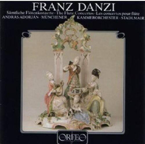 FRANZ DANZI  
Sämtliche Flötenkonzerte - The Flute Concertos - Les concertos pour flûte  
ANDRÁS ADORJÁN - MÜNCHENER KAMMERORCHESTER - STADLMAIR  
ORFEO