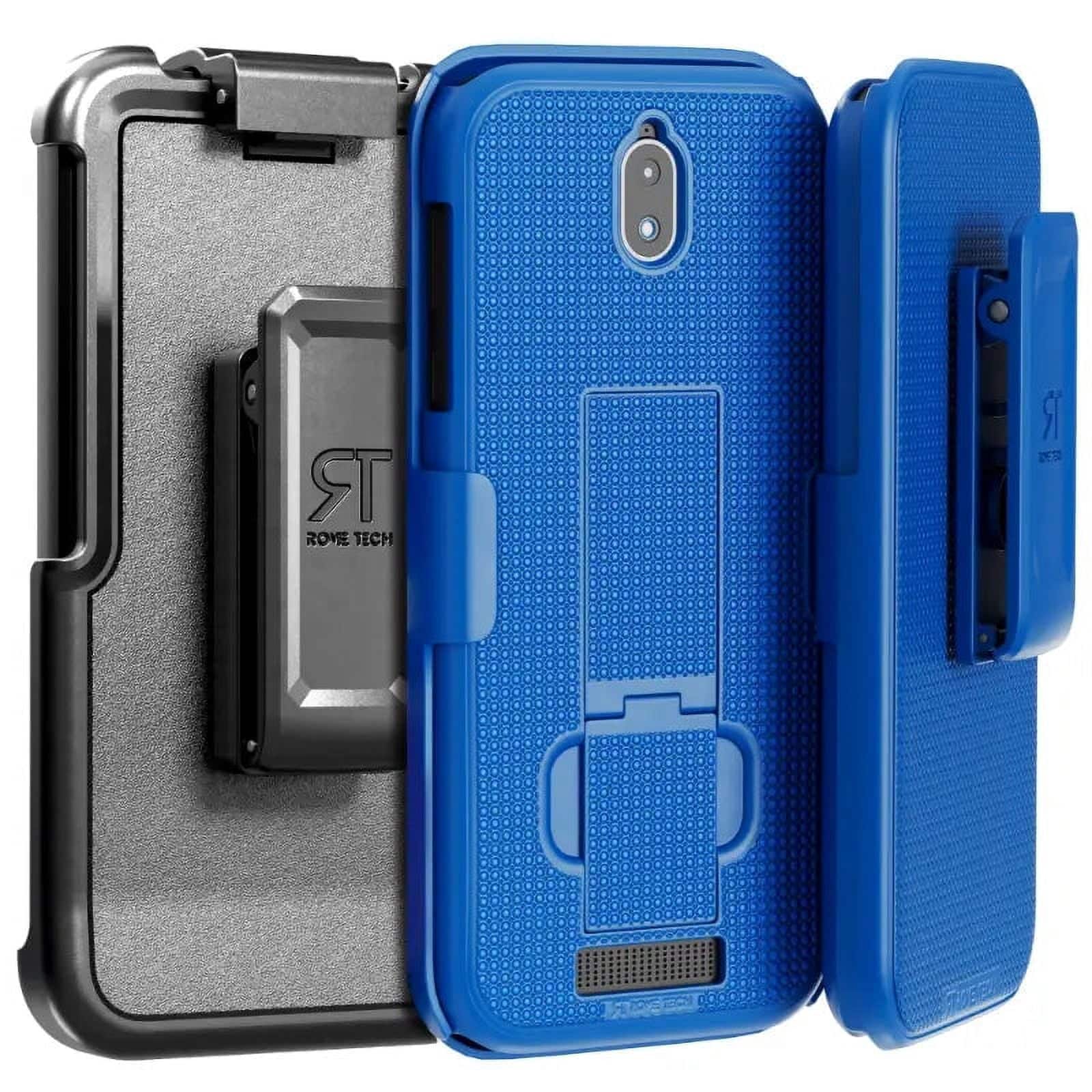RomeTech - Rome Tech Shell Holster Case for BLU View 2 - Blue