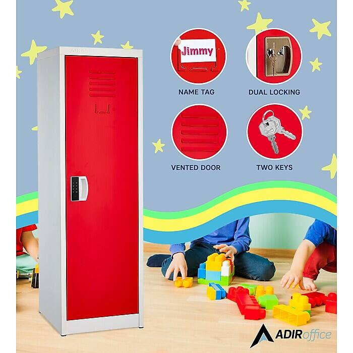 Jimmy, Name Tag, Dual Locking, Vented Door, Two Keys, Adir Office