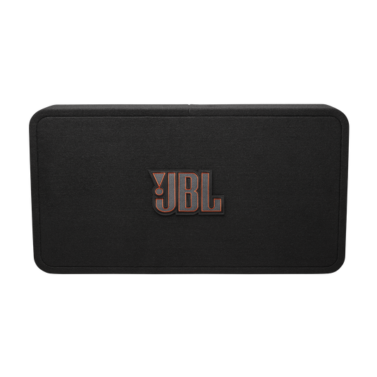 Left. JBL - JBL CLUB1000SSL SINGLE 10" THIN enclosure with Passive Radiator - Black.