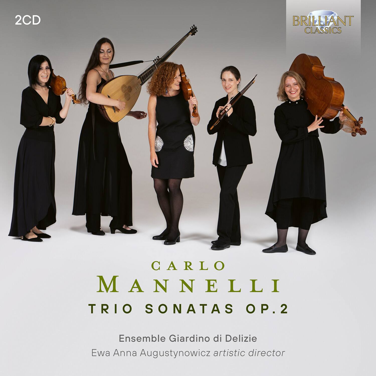 Ensemble Giardino Di Delizie - Mannelli: Trio Sonatas, Op. 2   - COMPACT DISCS [CD]