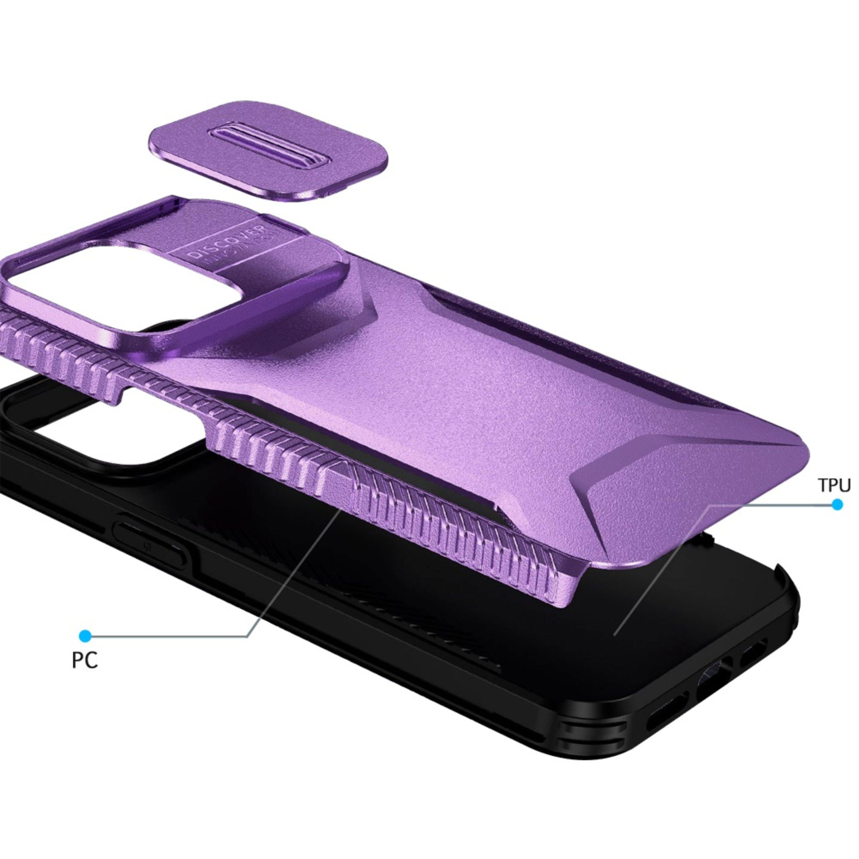 Kitcheniva Rugged Side Grip Sliding Lens Case For iPhone 14 Pro Max ...