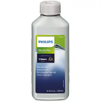 CA6700 PHILIPS Decalcifier
ALSO APPROVED FOR EGALEMENT APPROVE POLR
Saeco LR ARISTA Decalcifier
Détartrant
Eliminador de cal
Anti-Calcario
LEZVE 21945034271
ACE 450
8.45 fl.oz / 250ml