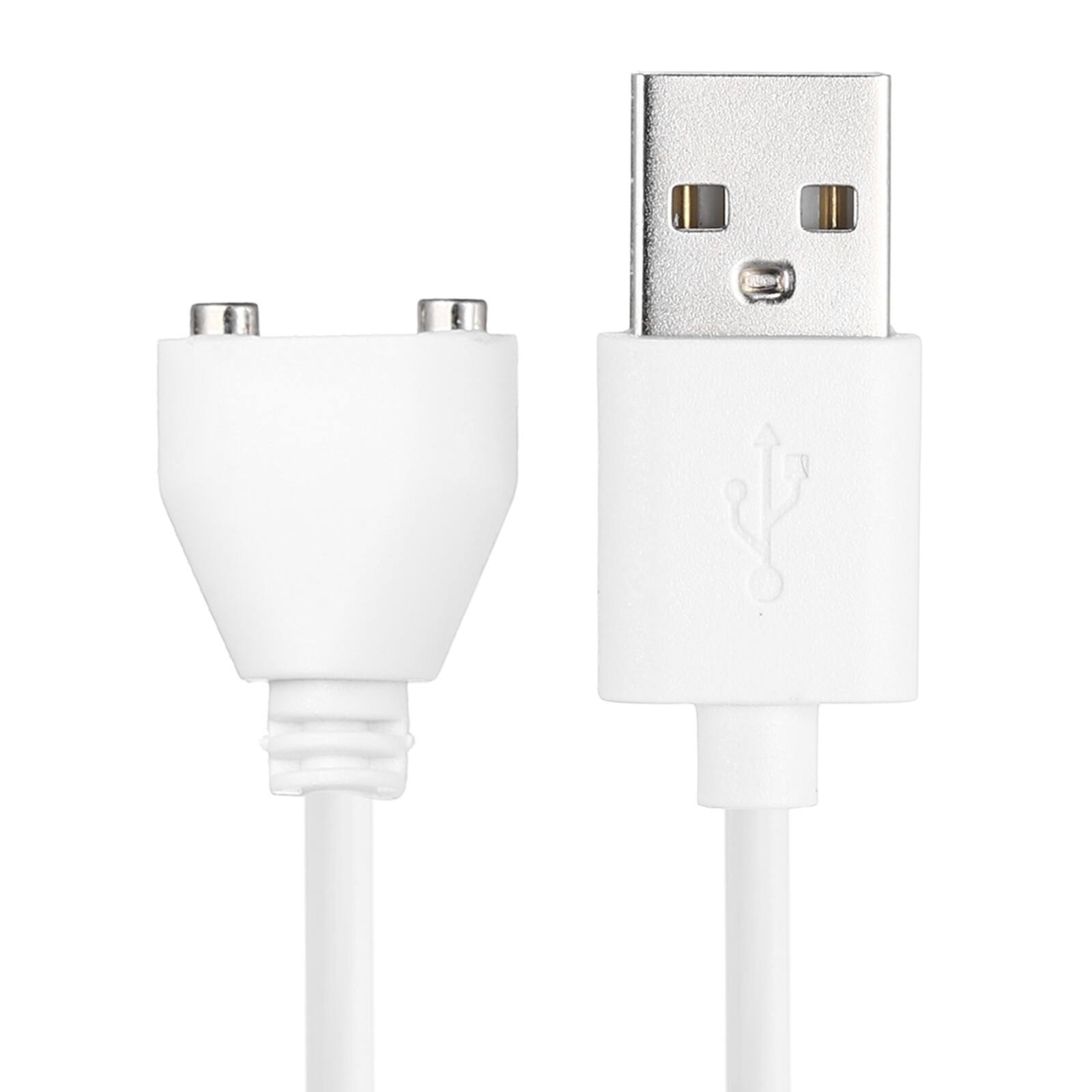 Unique Bargains - Magnetic USB DC Charger Cable, 10mm, 2.6ft, USB, Smart Protect, Single Polarity - for Toys & Toothbrush - White