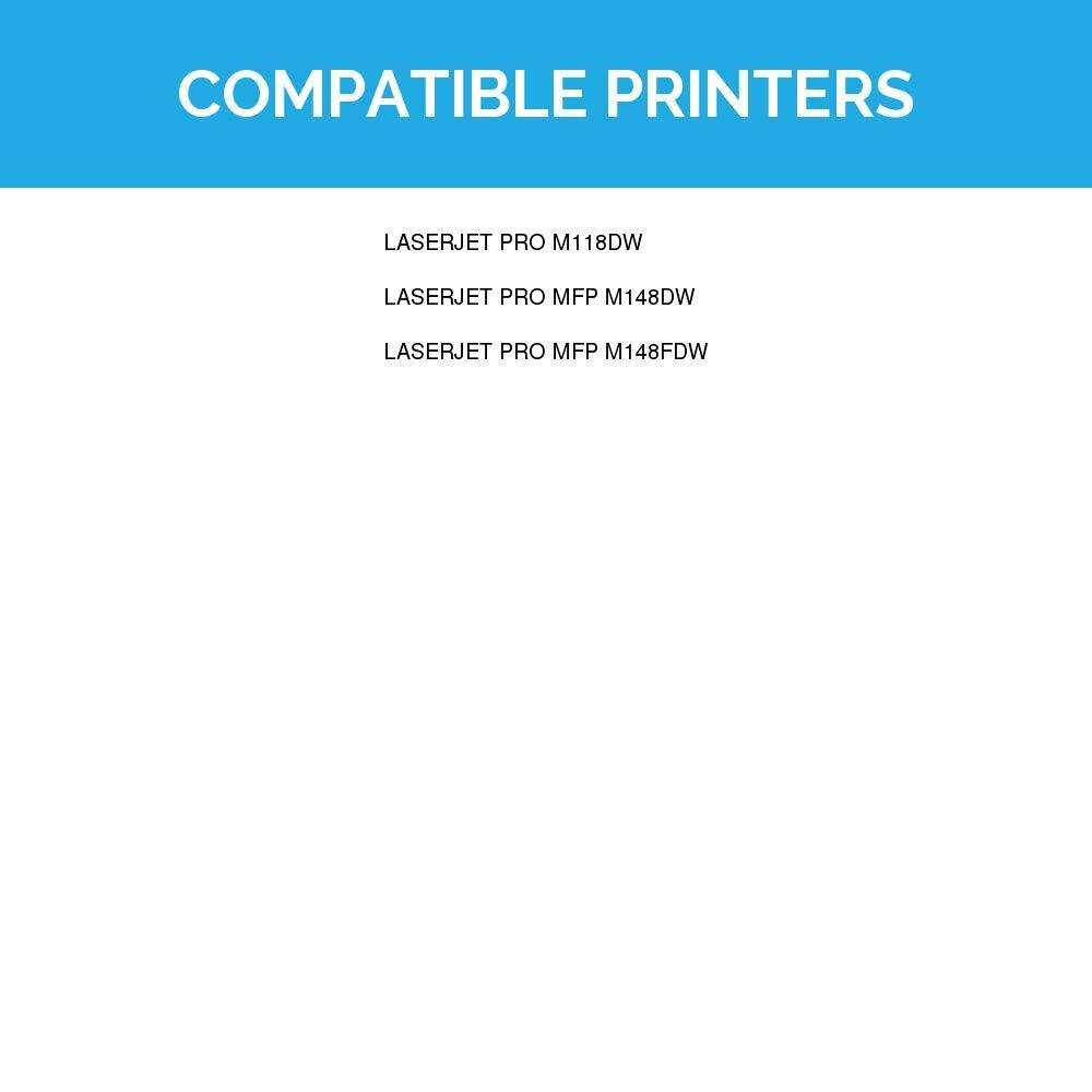 COMPATIBLE PRINTERS

- LASERJET PRO M118DW
- LASERJET PRO MFP M148DW
- LASERJET PRO MFP M148FDW
