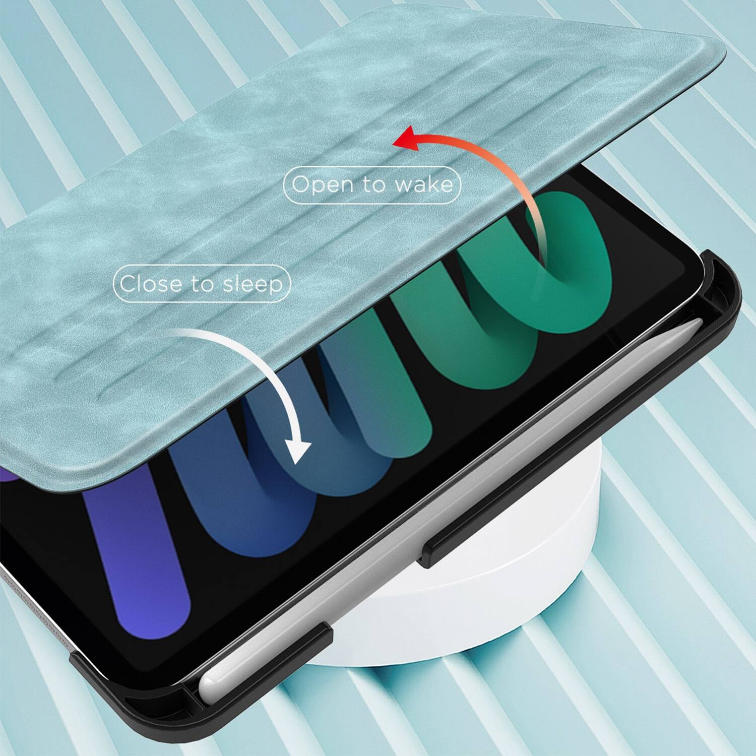 Open to wake Close to sleep