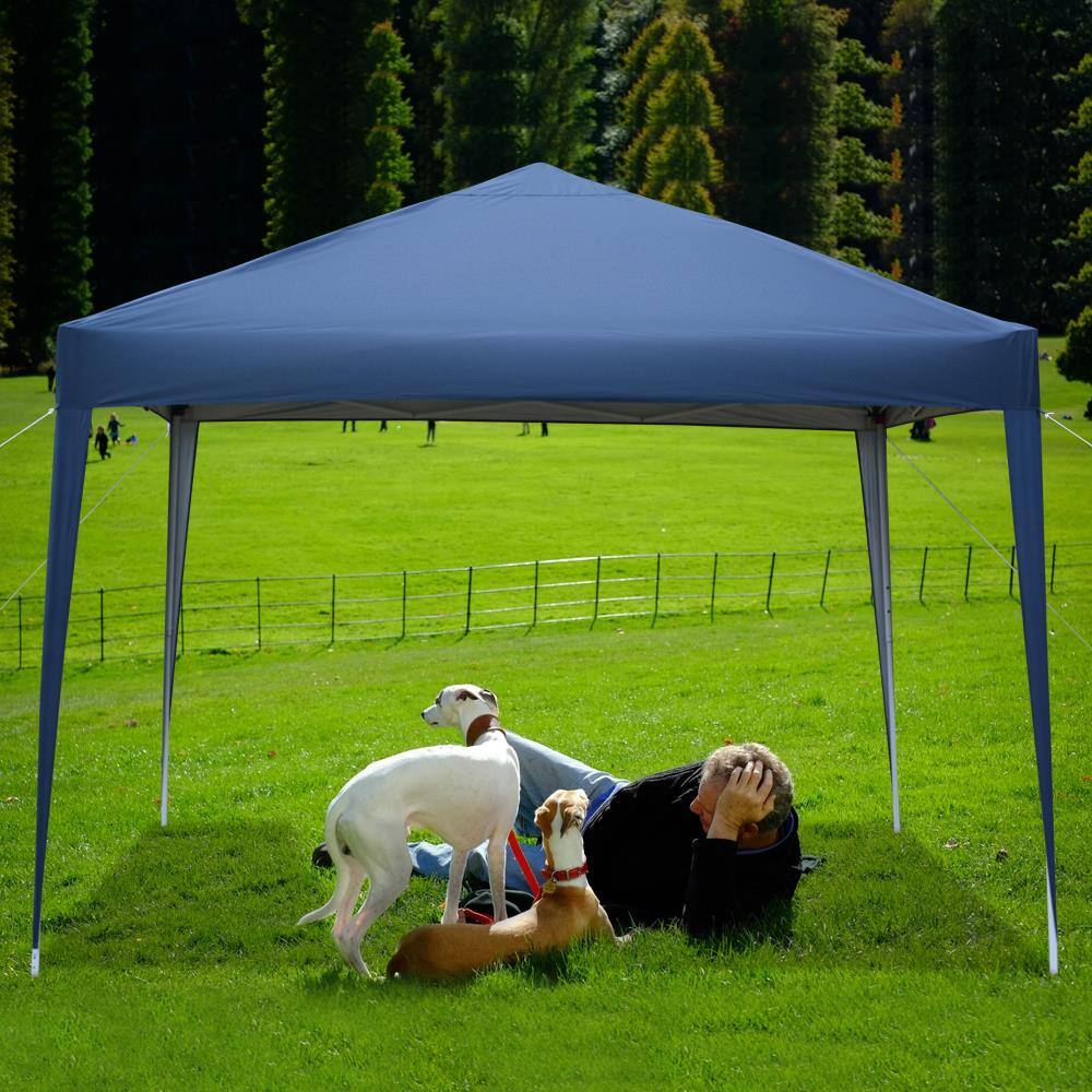 Alt View 5. Winado - 10x10ft Ez Pop Up Canopy, Portable Instant Canopy Tent with 4 SideWalls for Outdoor Events, Party, Wedding.