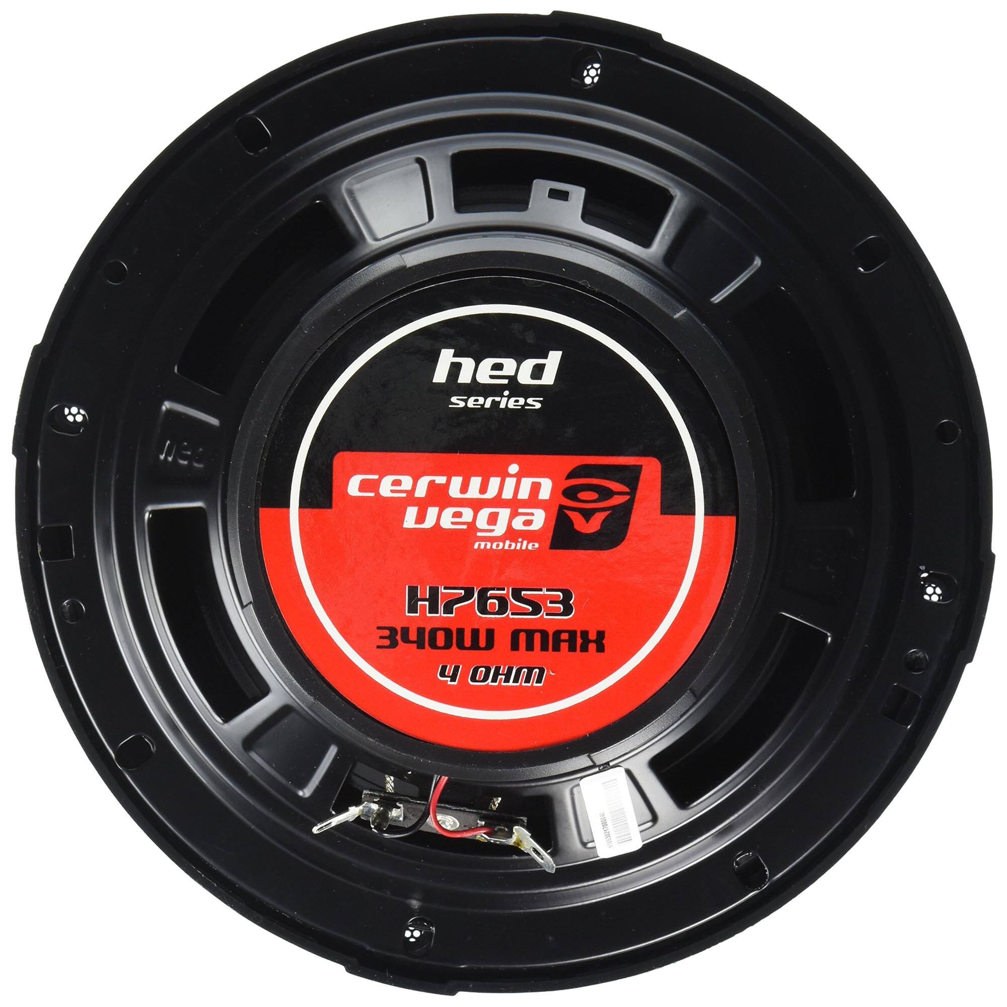 hed series  
cerwin vega mobile  
H7653  
340W MAX  
4 OHM