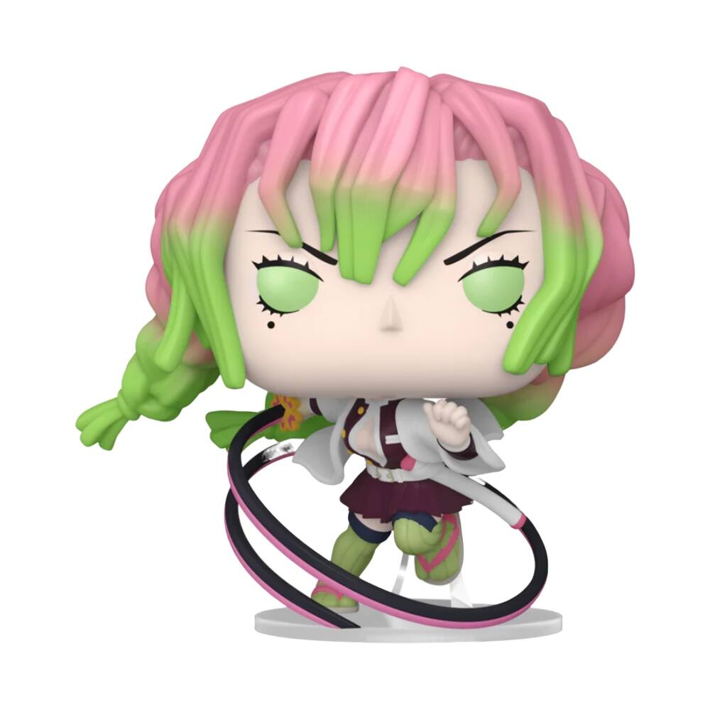 Angle. Funko - Funko POP! Anime: Demon Slayer - Mitsuri, Attack   - COLLECTIBLES - Multicolor.