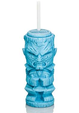 Geeki Tikis Game of Thrones The Night King Plastic Tumbler | Holds 25 Ounces - Blue