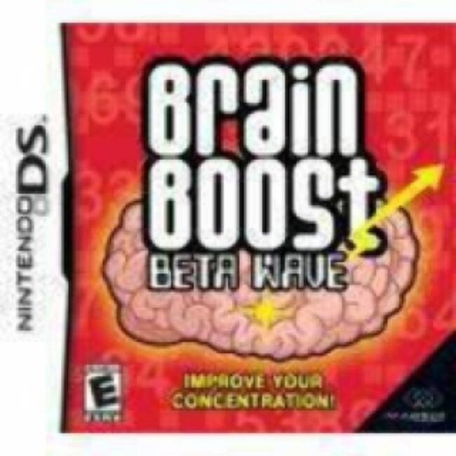 Brain Boost Beta Wave  
Nintendo DS  
Improve Your Concentration!  
E (ESRB)