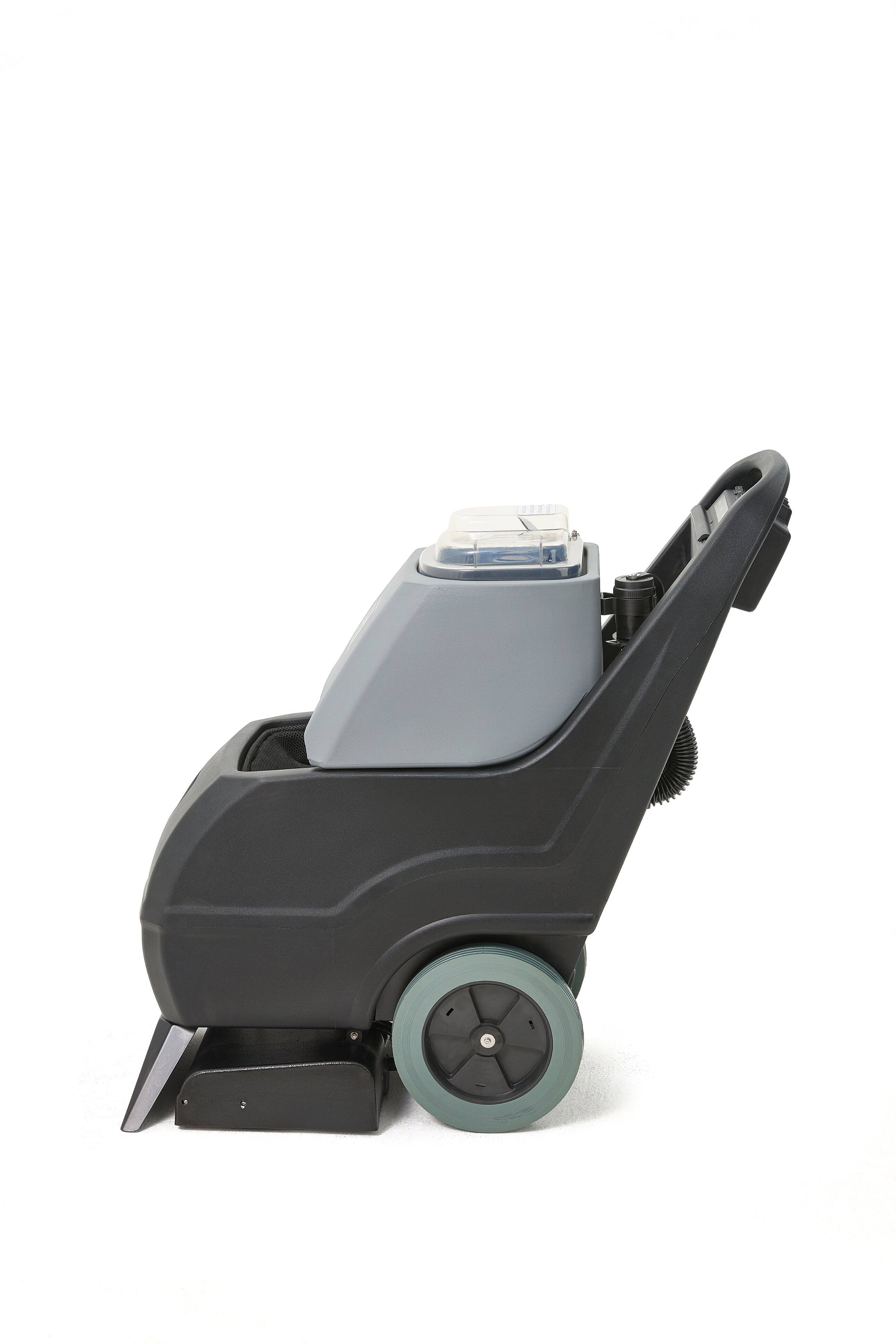 Alt View 5. Dapper Supply - Commercial Carpet Cleaner Extractor 10 Gal Solution 8 Gal Recovery 18 Inch Cleaning Path Low Noise for Hotels Offices - Black.