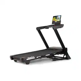 NordicTrack - T Series 16: Folding Treadmill with Incline & Decline, 16" Smart HD Touchscreen, & Powered by iFIT - Black