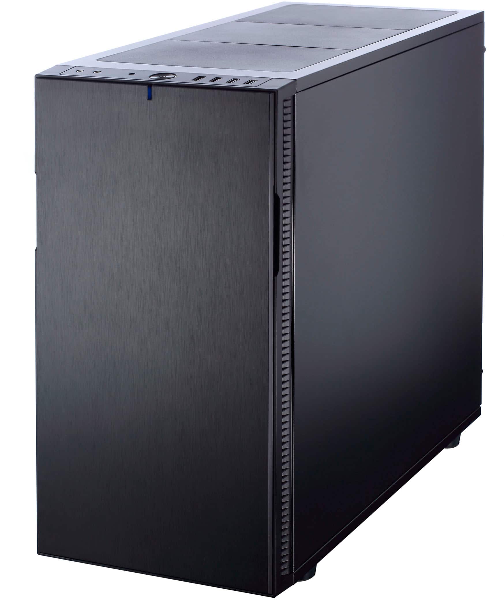 Alt View 14. Fractal Design - Define R5 Black Silent ATX Mid-Tower PC Case - Black.