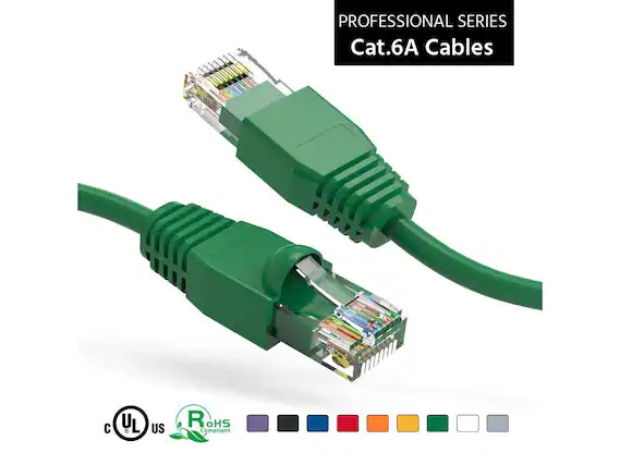 PROFESSIONAL SERIES Cat.6A Cables
UL US ROHS Compliant