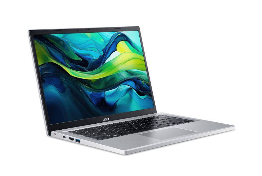 Left. Acer - 14" Aspire Go 14 Laptop AMD Ryzen 3 7320U 8GB DDR5 128GB SSD AMD Radeon Graphics AG14-21P-R3FZ.